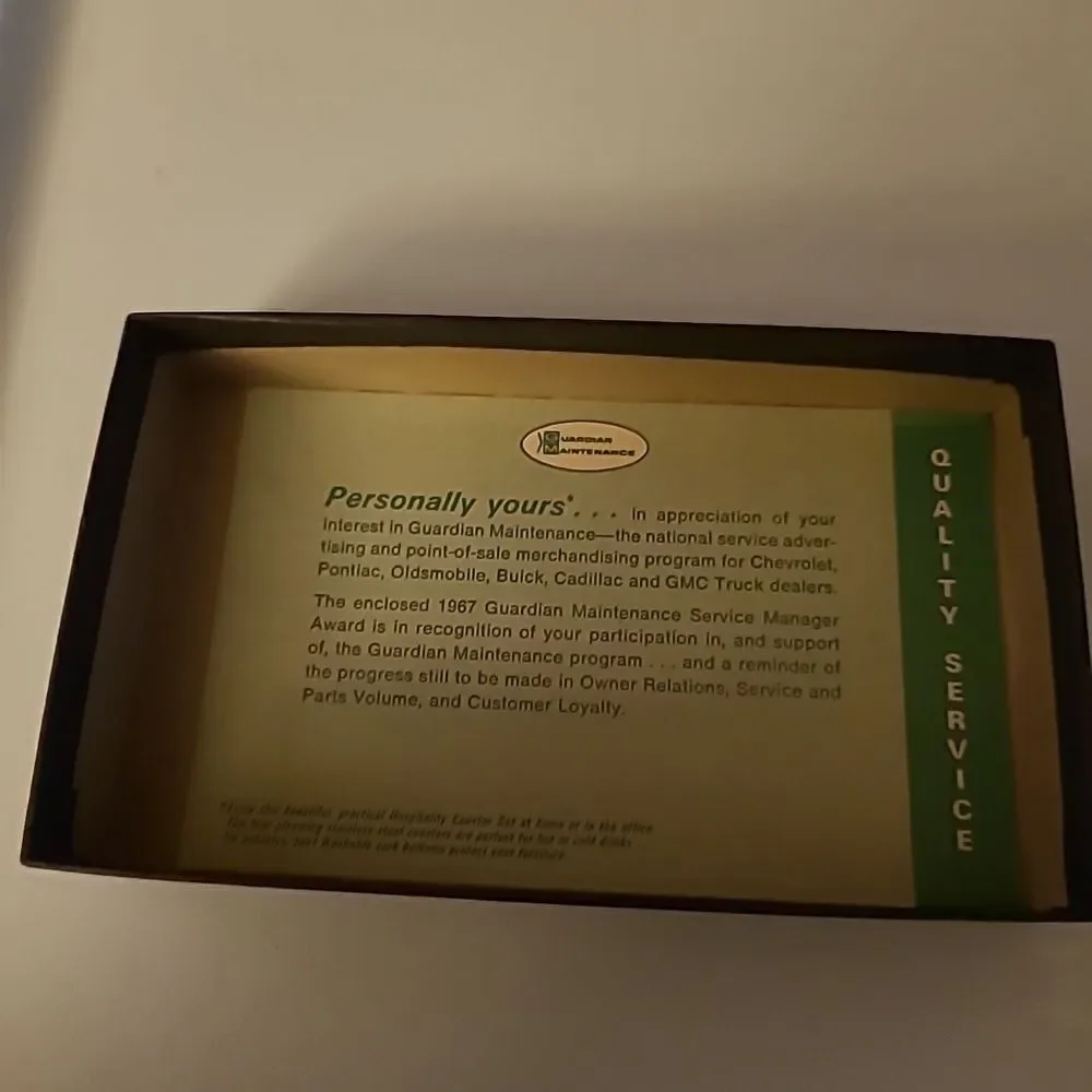 1967 Coaster / Ashtray Set - Picture 5 of 5